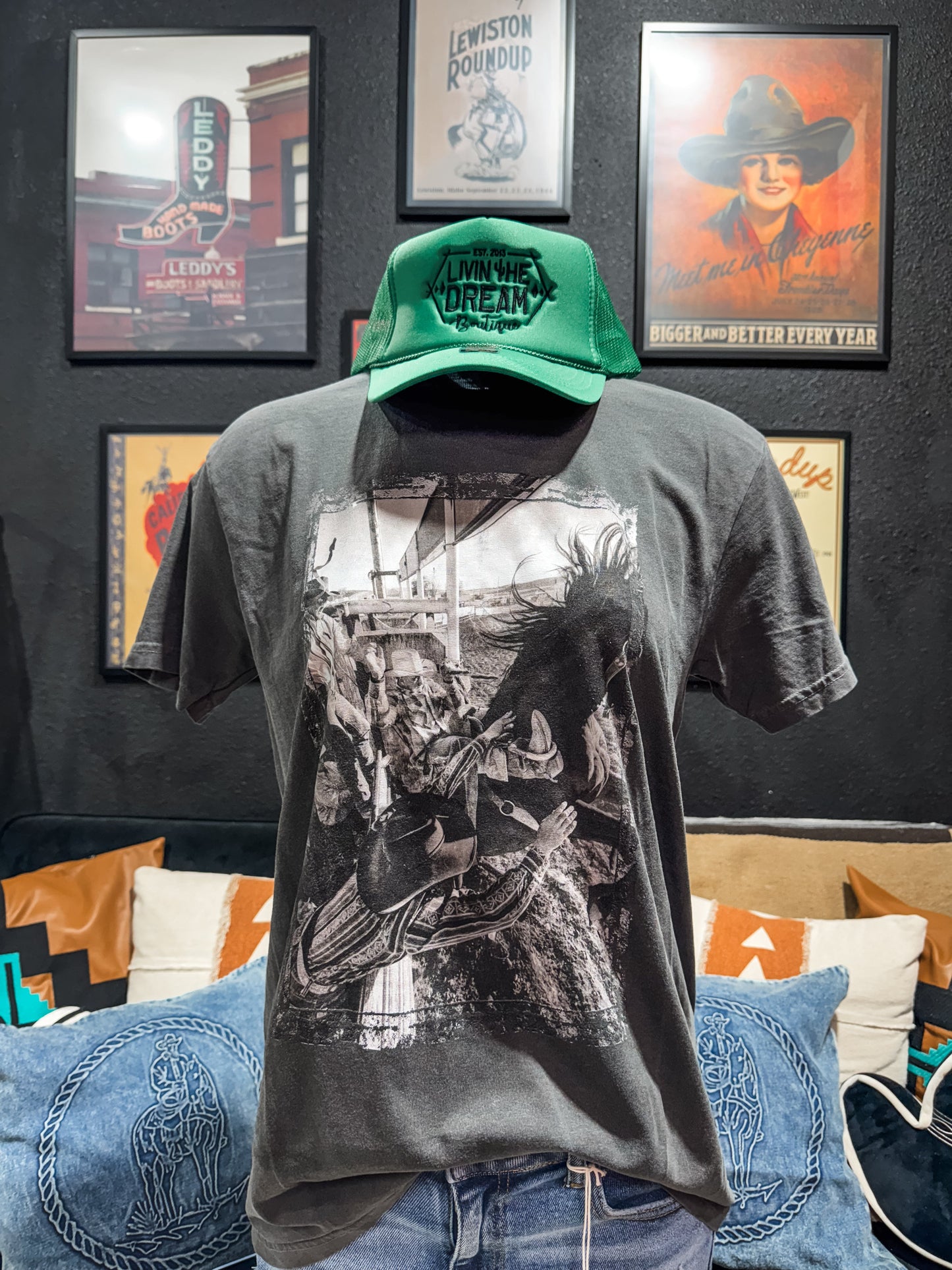 Bucker Cowboy Tee