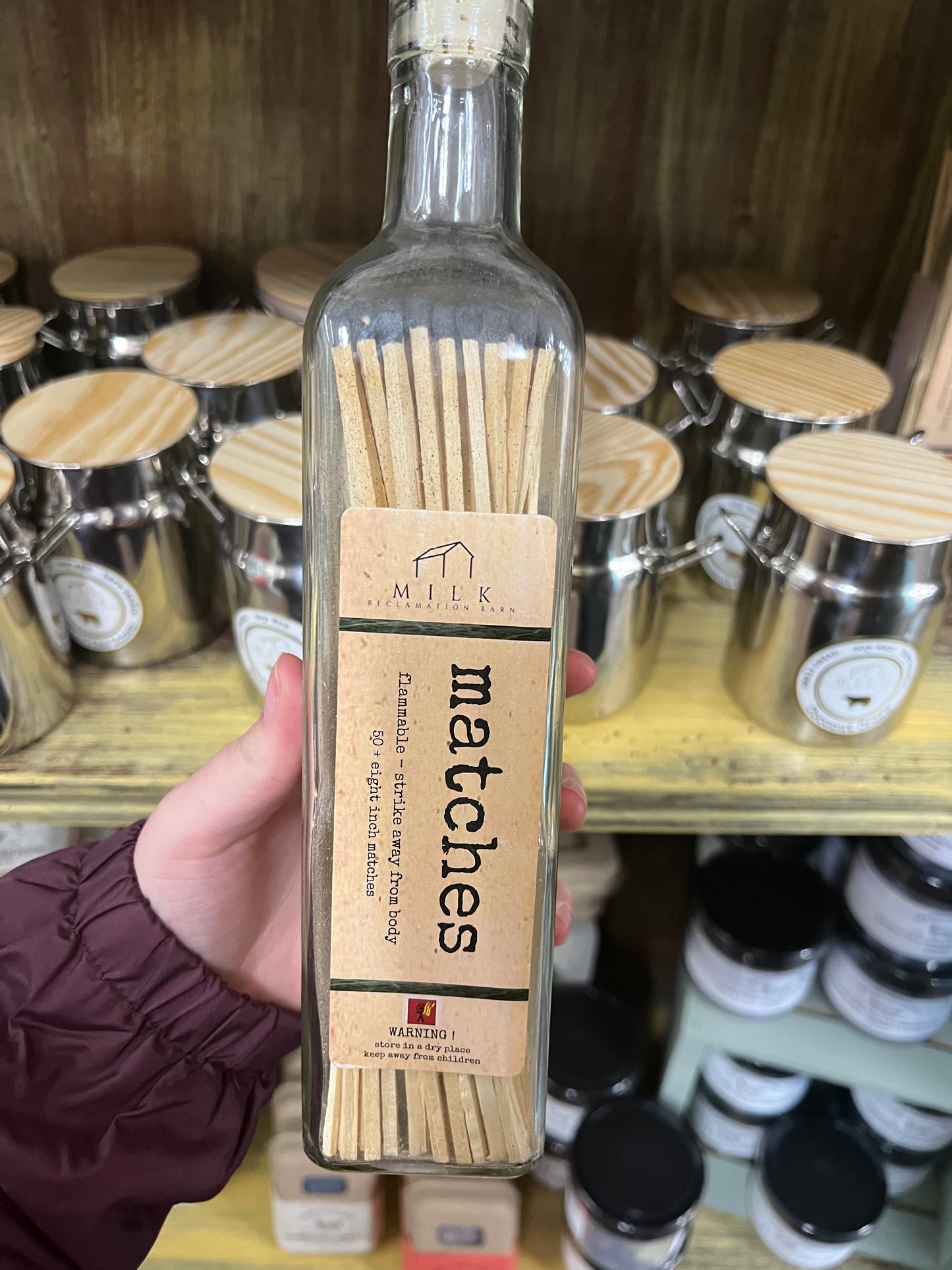 Milk Barn Candle Co Matches