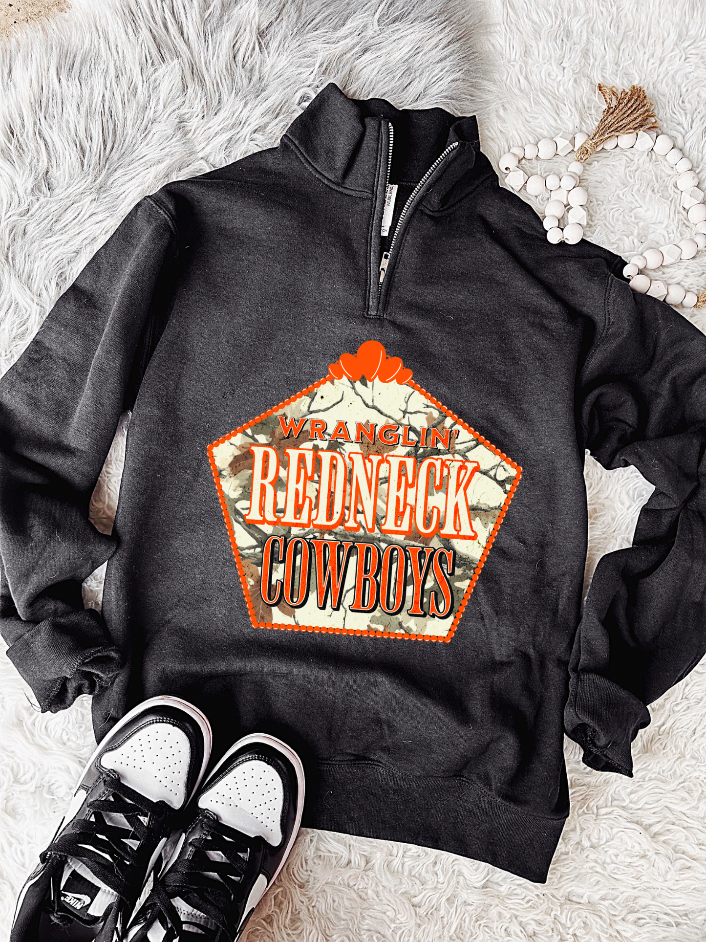 Redneck Cowboys Quarter Zip