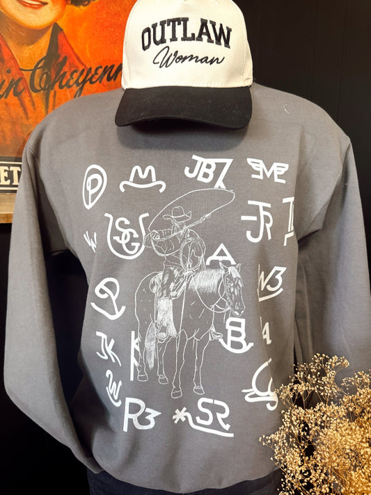 LTDB Bucker on Sweatshirt