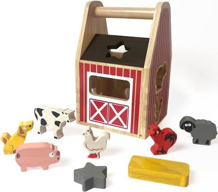 Barnyard Shape Sorter