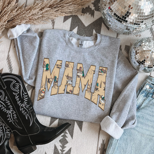 Vintage Waterfowl Mama Graphic