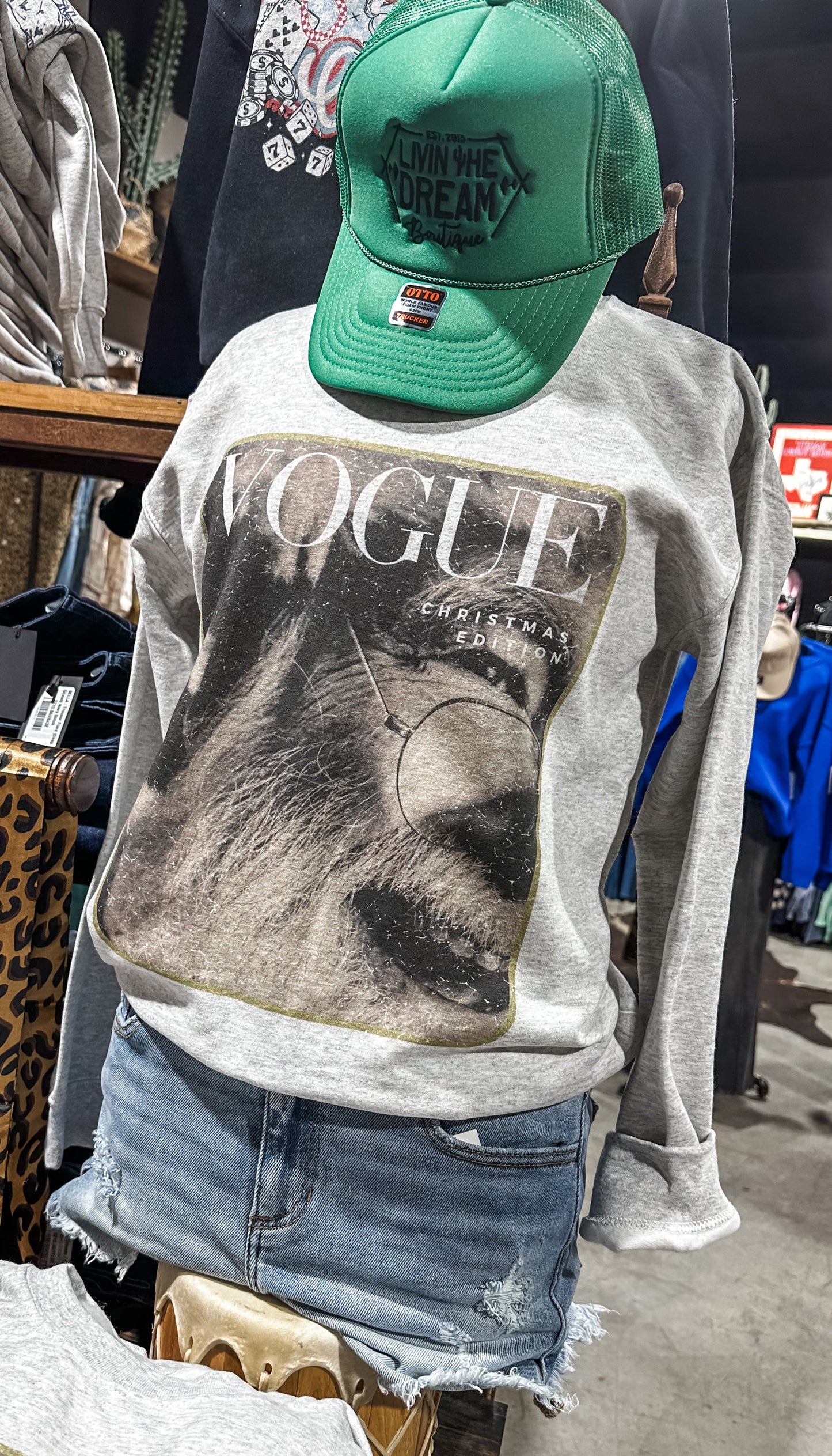 Vogue Christmas Sweatshirt