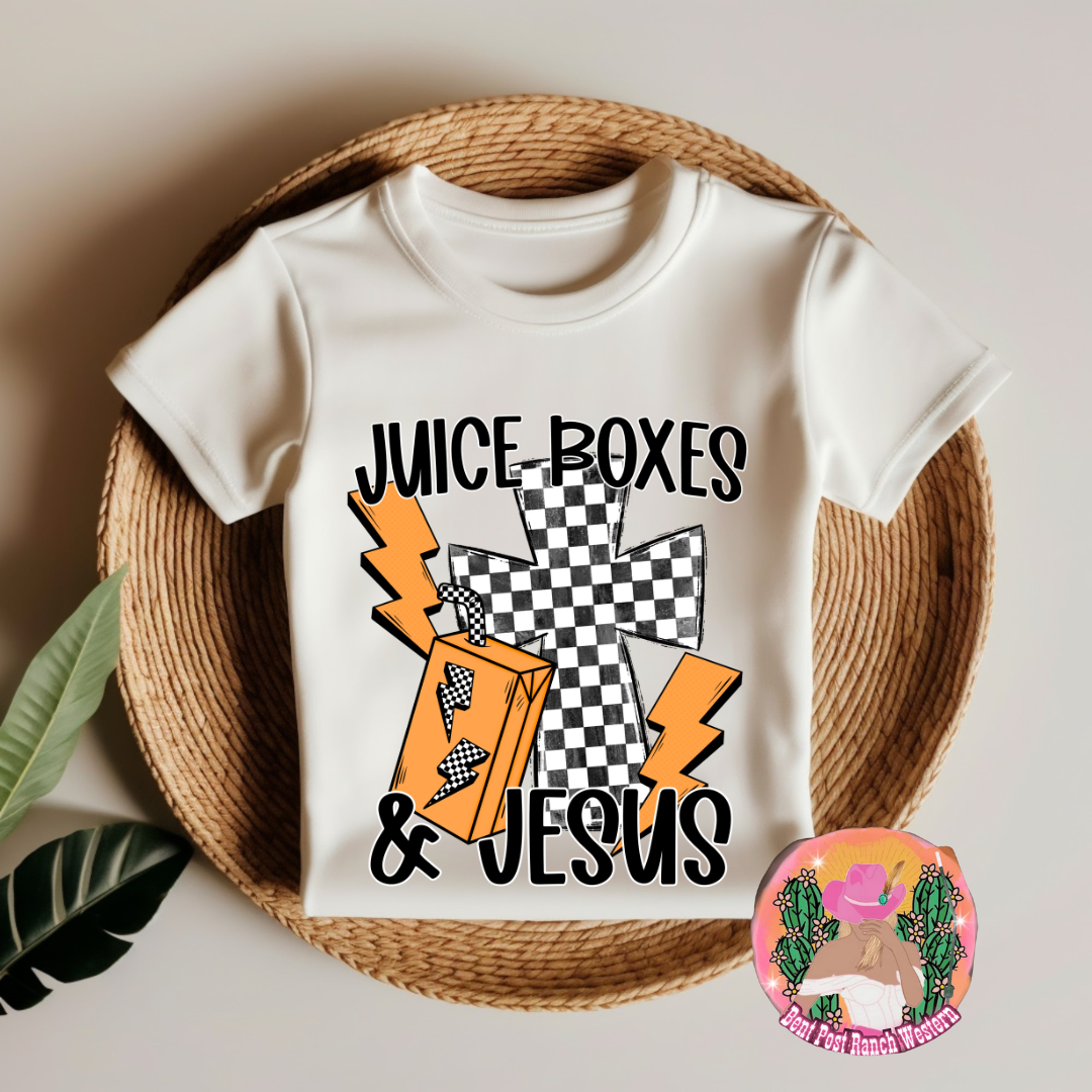 Juice Boxes & Jesus Tee (ORANGE)