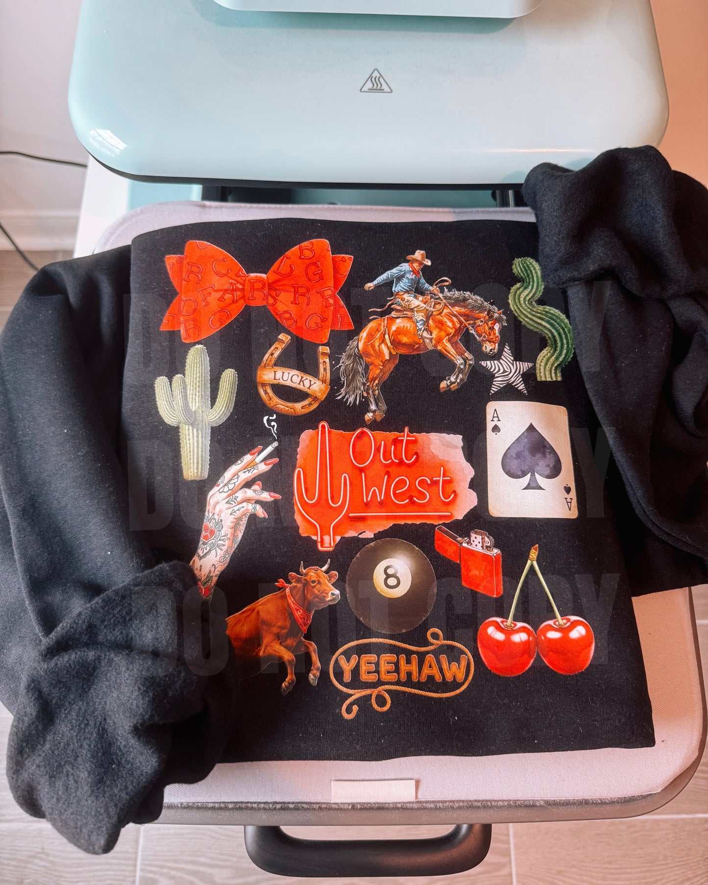 Out West Collage Crewneck