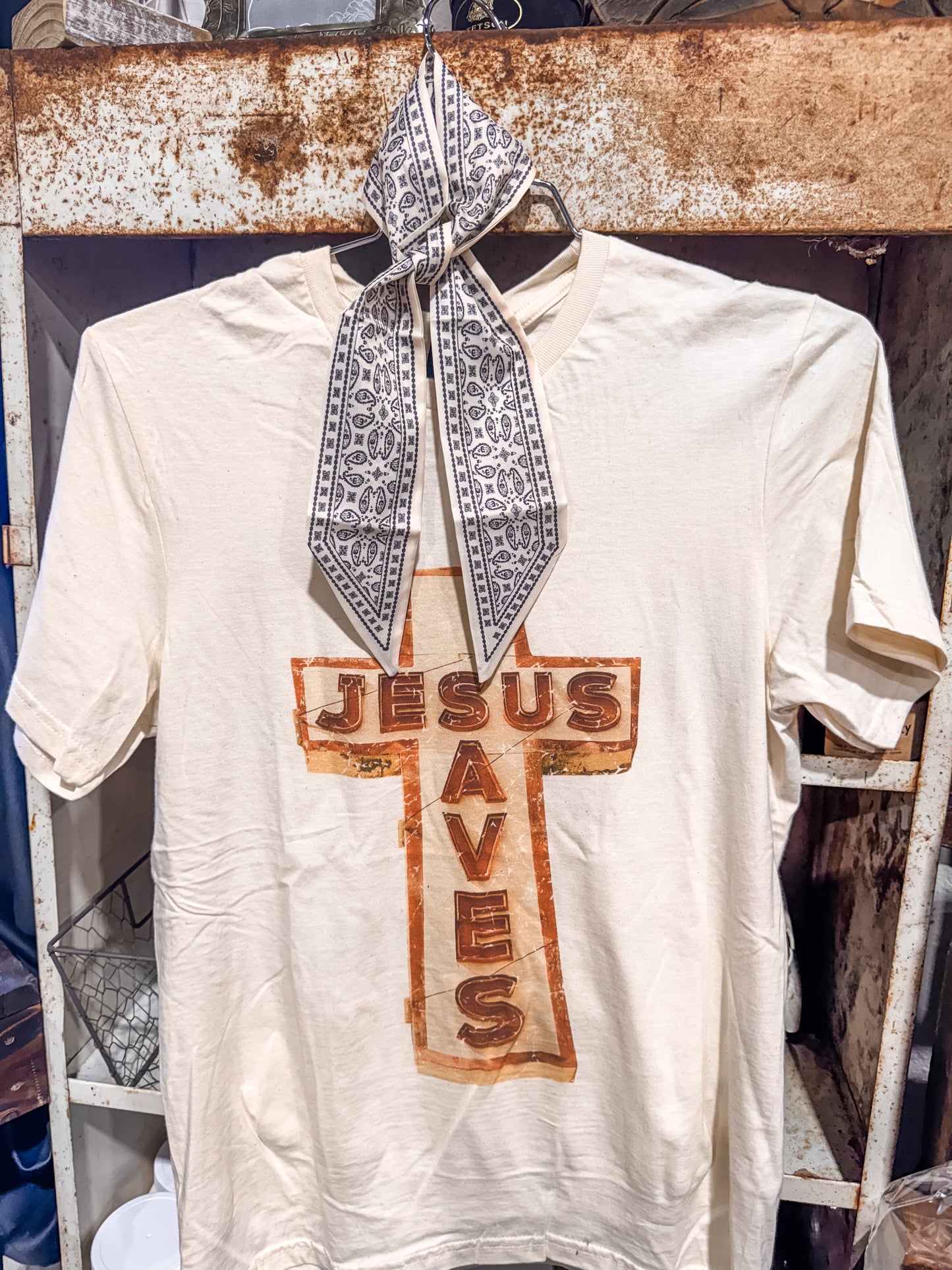 Jesus Saves Tee