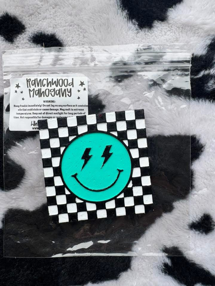 Checkered Smiley Freshie