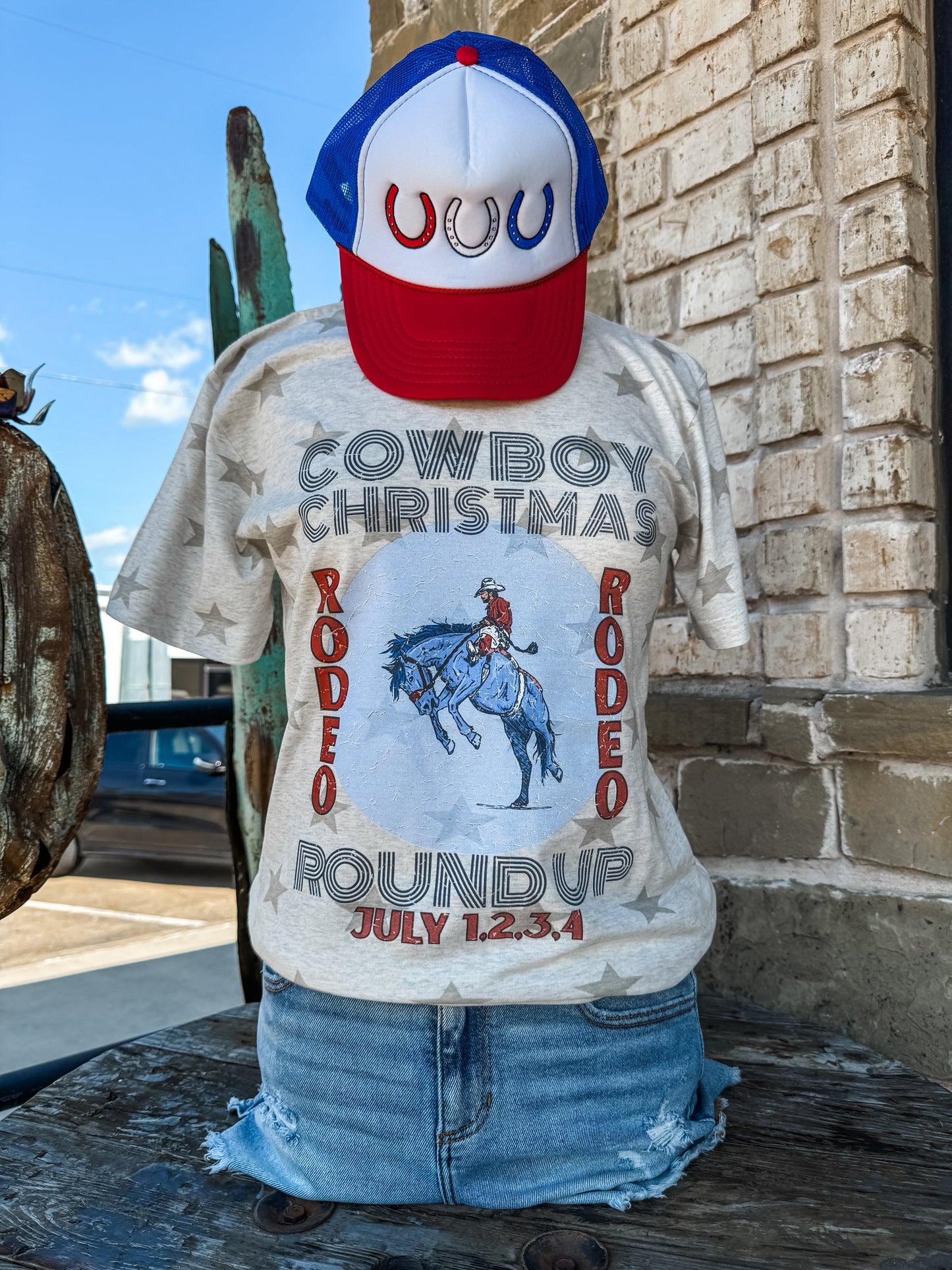 Cowboy Christmas Tee