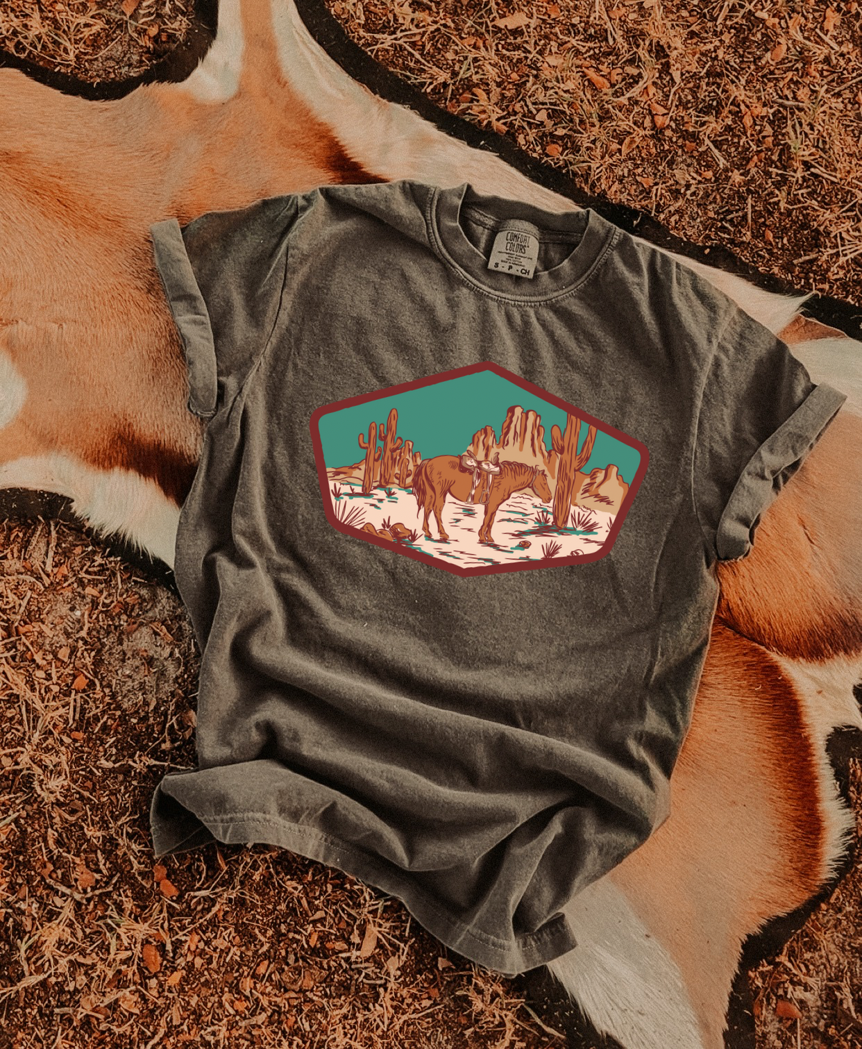 Cactus Clash Graphic Tee