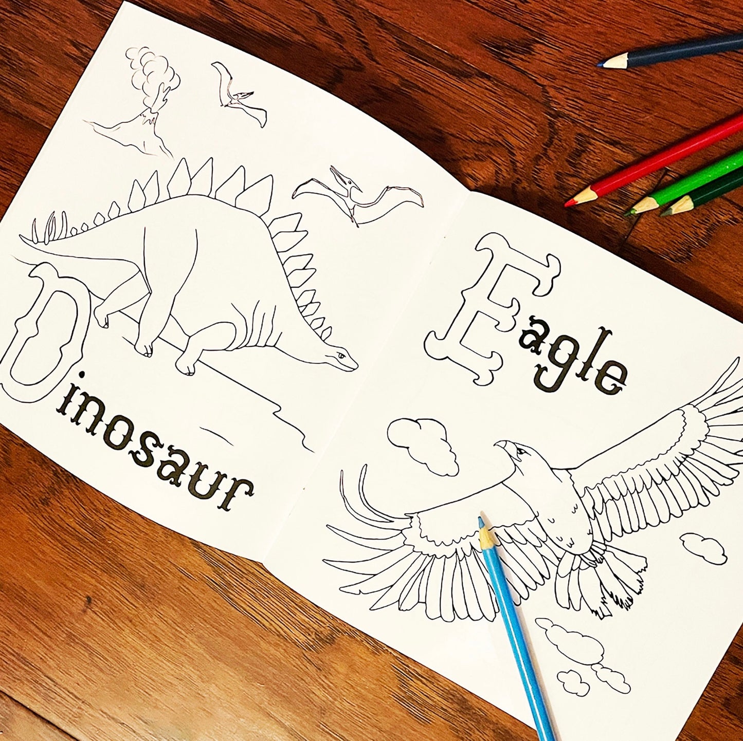 Texas ABC Coloring Book