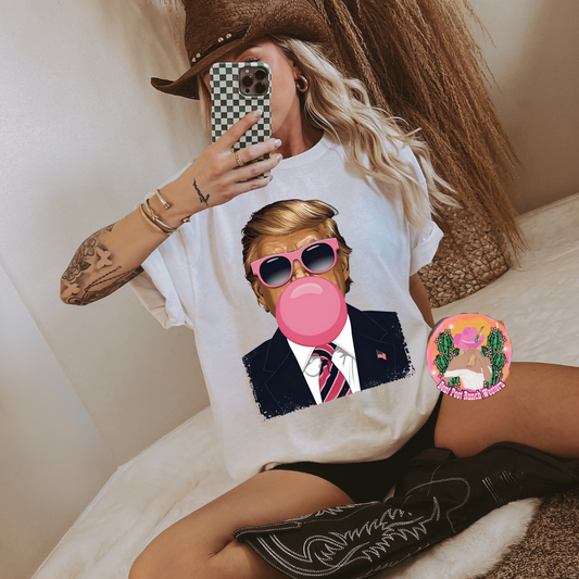 Bubble Gum Trump Tee