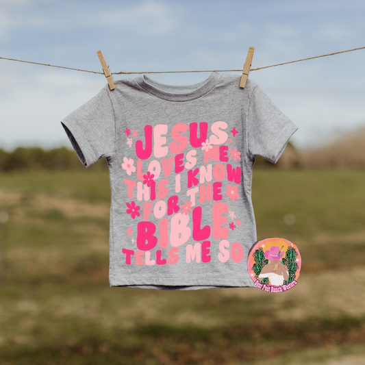 Jesus Loves Me Tee (GIRLS)