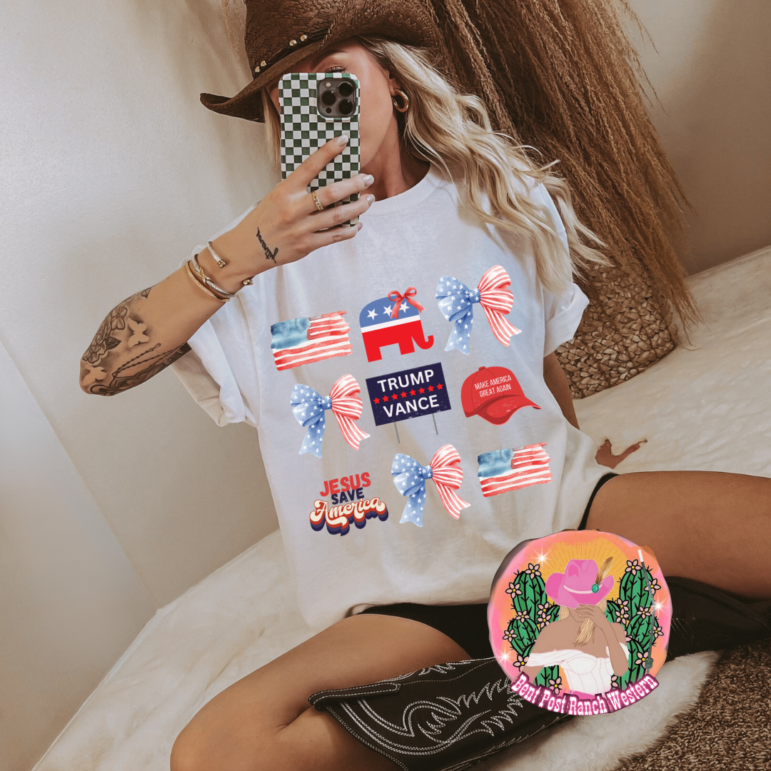 Trump Coquette Tee